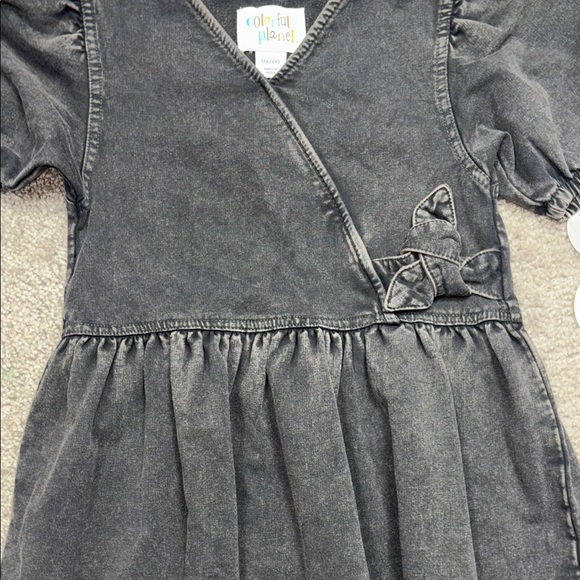Colorful Planet size 6 girls Charming Black Kids Dress - Picture 2 of 5